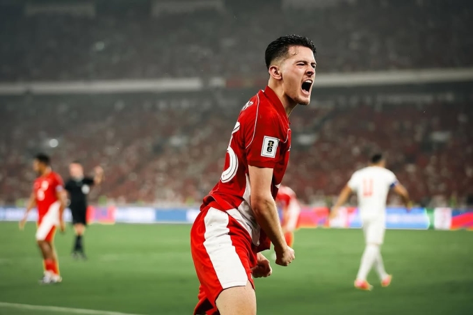 Indonesia naturalized player Justin Hubner of Fortuna Sittard. Photo by Instagram/@justinhubner5