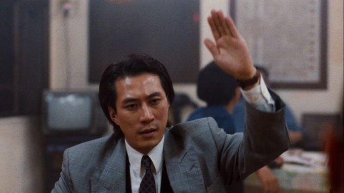 Hong Kong actor Lee Do-yu in the movie Young and Dangerous. Photo from Weibo