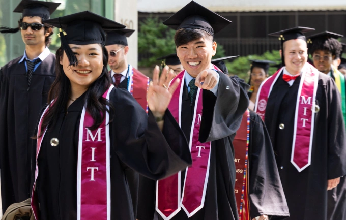 Students at the 2023 Undergraduate Ceremony at the Massachusetts Institute of Technology. Photo courtesy of MIT