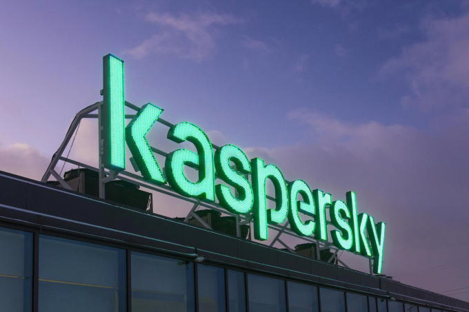 Kaspersky signage at the company’s headquarters. Photo courtesy of Kaspersky