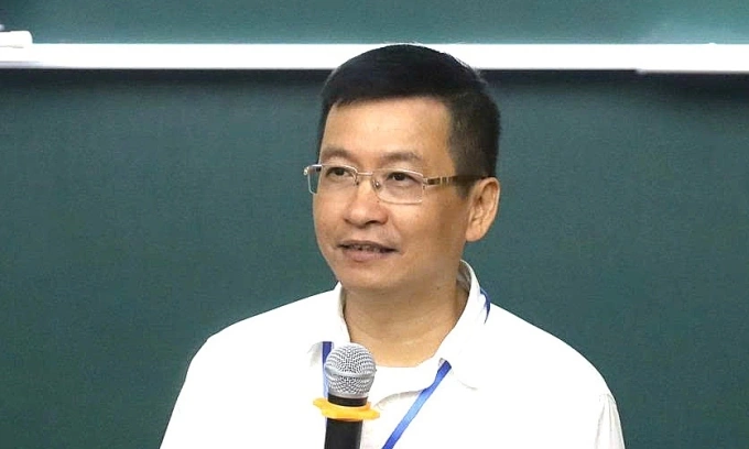 Mathematics professor Phung Ho Hai. Photo courtesy of Vietnam Academy of Science and Technology