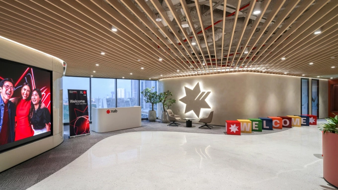 NAB Innovation Centre Vietnams office in HCMC. Photo courtesy of NAB Vietnam