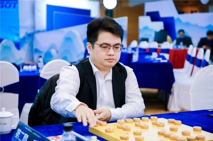 Top Chinese chess player Jiang Chuan. Photo taken from Baidu