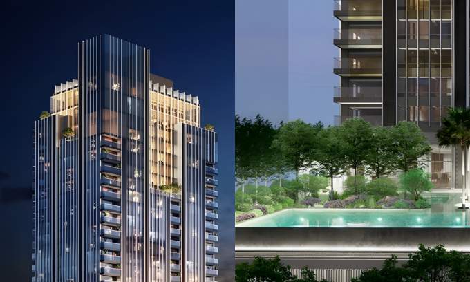 Images illustrating the design of Laurean Residences. Photos courtesy of Ayala Land