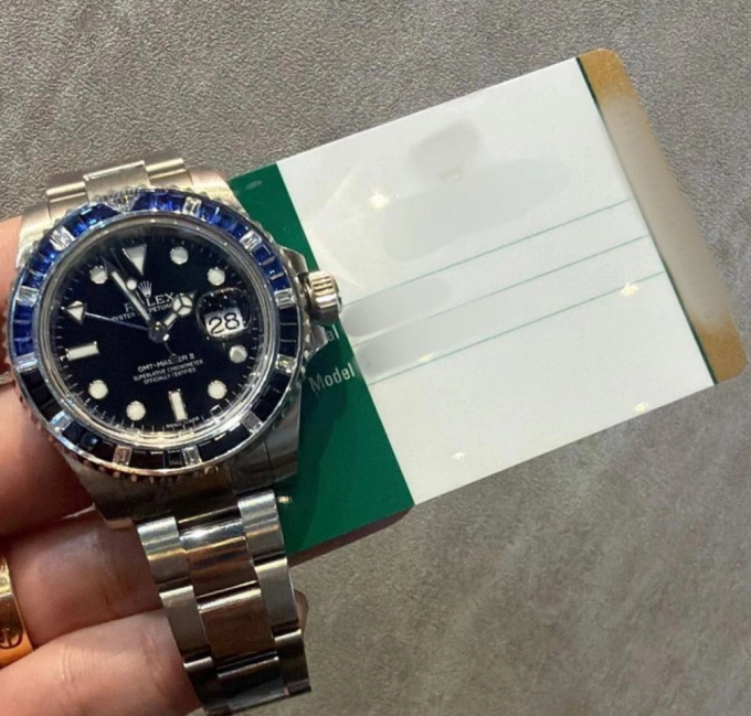 Singhs Rolex watch. Photo from Singapore Police Forces website