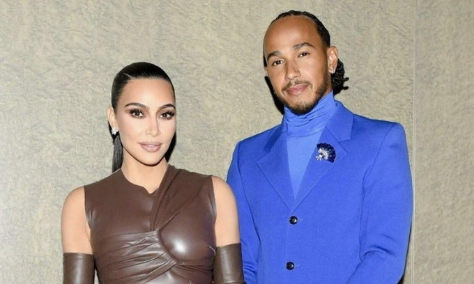 F1 legend Lewis Hamilton and billionaire Kim Kardashian continues romance on Malibu beach