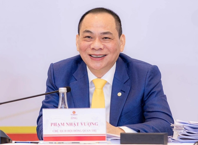 Vingroup chairman Pham Nhat Vuong. Photo courtesy of Vingroup