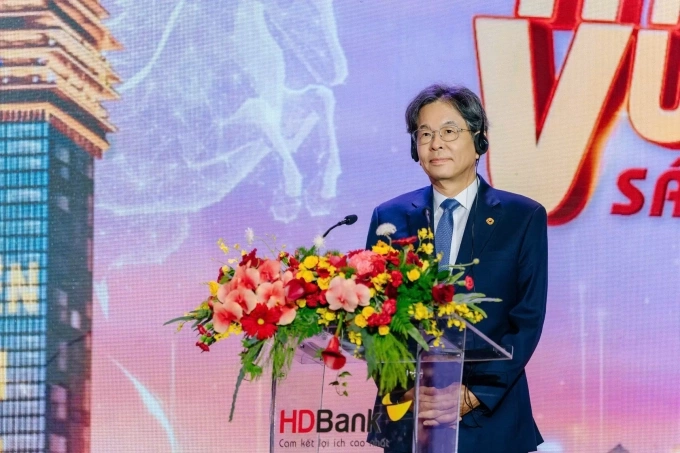 Kim Byoung-ho, Chairman of HDBank’s Board of Directors. Photo by VnExpress/Quynh Tran