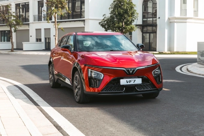 VinFast VF7. Photo by VnExpress/Thanh Nhan