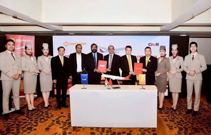 The signing ceremony in Mumbai. Photo by
