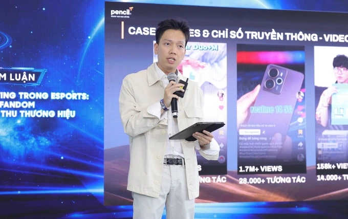 Ho Le Tuan discusses team operations and the commercialization of fan communities. Photo courtesy of Vietnam GameVerse 2026