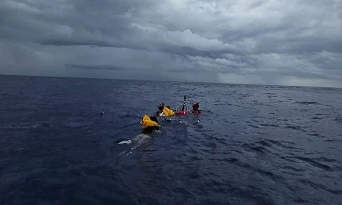 Helicopter saves 11 from Atlantic with 5 minutes of fuel left after Bahamas plane ditches off Florida