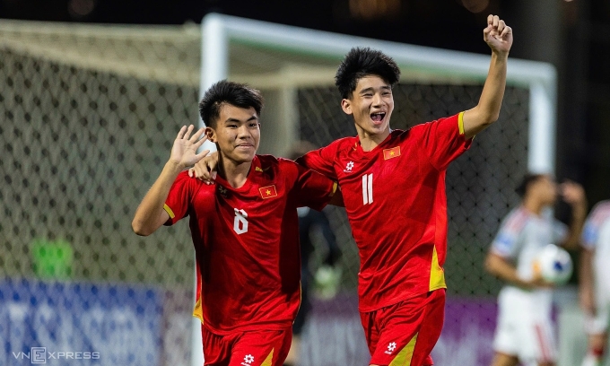 Vietnam beat UAE to reach U17 World Cup for first time