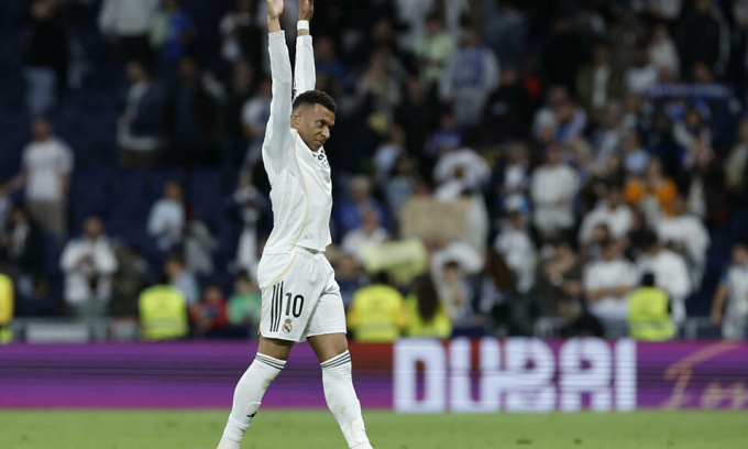 Benched Mbappe complains Arbeloa said he was 'fourth forward'