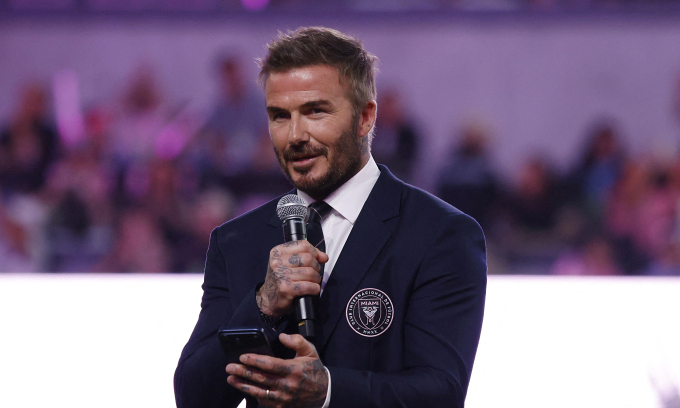 Beckham becomes first British billionaire sportsman