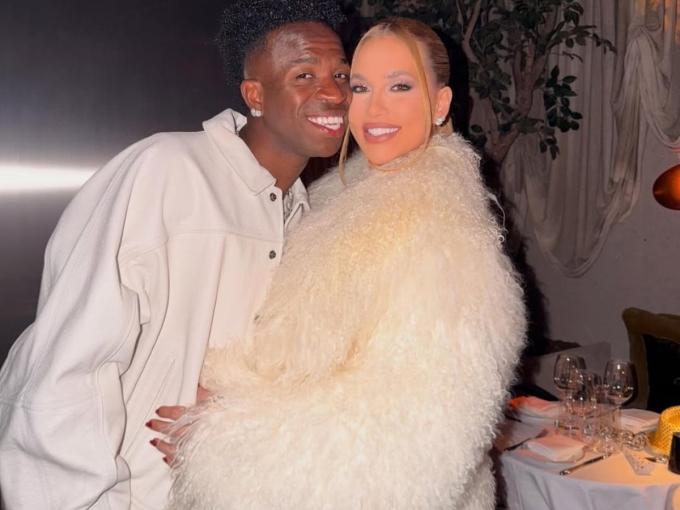 Vinicius Jr. and Virginia Fonseca when they were still together. Photo by Instagram/@vinijr