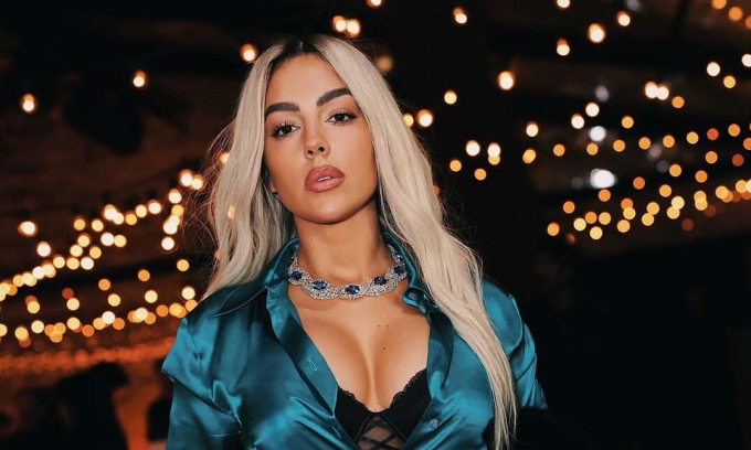Ronaldo's fiancée Georgina Rodriguez debuts brand new look at Cannes