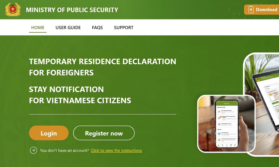 Vietnam rolls out joint temporary residence platform for locals and expats