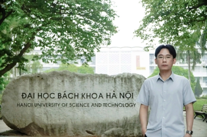 Dr. Nguyen Quang Minh at Hanoi University of Science and Technology. Photo courtesy of Minh