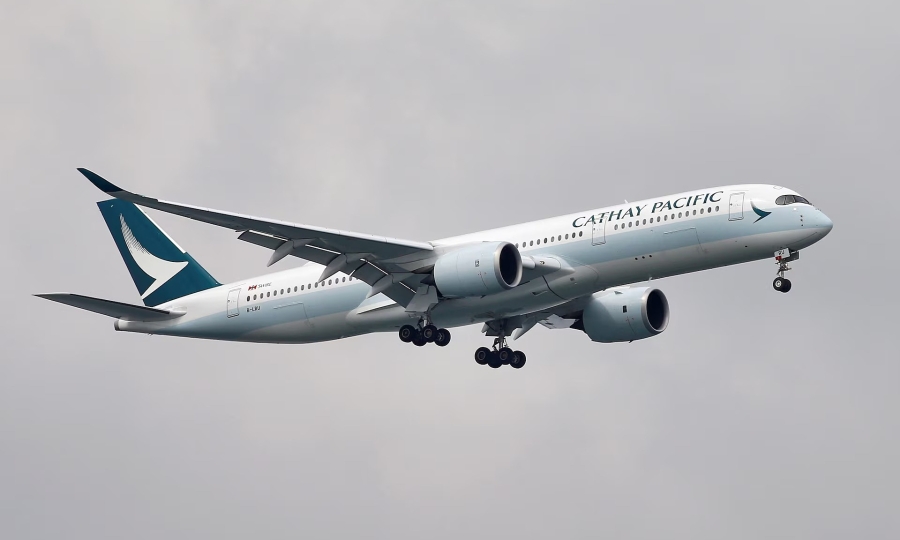 Cathay Pacific flight from Australia plunges near Hong Kong in severe turbulence, 10 injured