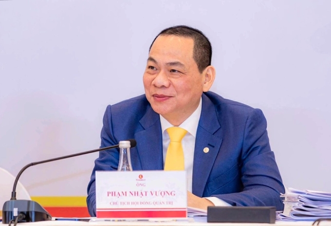 Southeast Asia’s richest man Pham Nhat Vuong starts new company with capital exceeding Vingroup’s 2 Vingroup chairman Pham Nhat Vuong seen at the companys general meeting on April 24, 2026. Photo courtesy of Vingroup