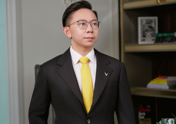Eldest son of Southeast Asia's richest man Pham Nhat Vuong becomes chairman of VinFast 2 Pham Nhat Quan Anh, VinFasts chairman. Photo by VinFast