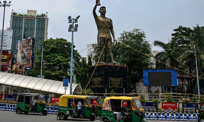 Giant Messi statue in India to be removed over safety concerns