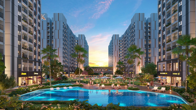 Conceptual rendering of K-Home Avenue, one of the groups major developments. Photo courtesy of Kim Oanh Group