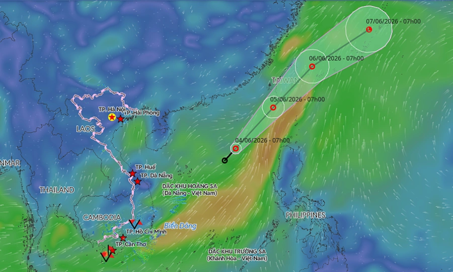 Vietnam sees first tropical depression of 2026 form in East Sea