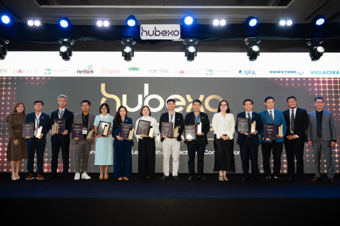 Hubexo Asia Awards honors Vietnam's leading developers, architects and contractors 4 Top 10 Contractors at Hubexo Asia Awards 2026. Photo courtesy of Hubexo
