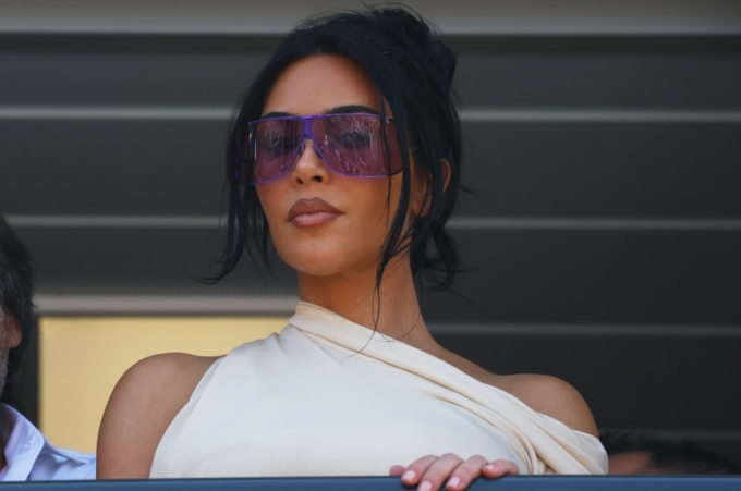 'High-profile supporter' Kim Kardashian watches Lewis Hamilton claim 2nd place at Monaco Grand Prix