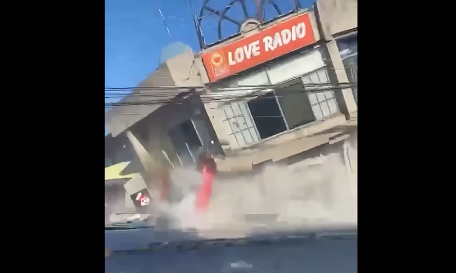 7.8 Philippines earthquake levels building housing Jollibee as death toll climbs to 35