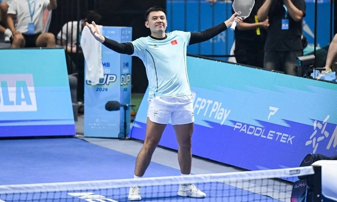 Vietnam's former tennis star Ly Hoang Nam tops Asian pickleball rankings