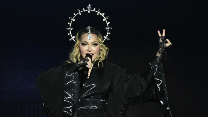 Madonna is set to perform at the World Cup final halftime show. Photo by AFP