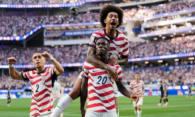 US open World Cup campaign with 4-1 win over Paraguay