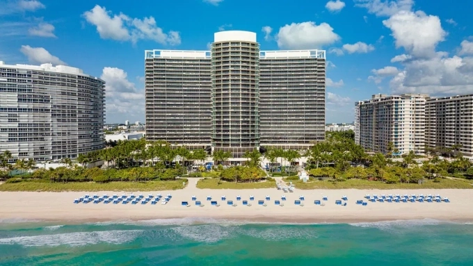 A view of the St. Regis Bal Harbour Resort in Miami. Photo courtesy of St. Regis Bal Harbour