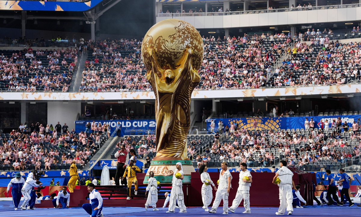 World Cup begins in USA with Hollywood-style opening ceremony