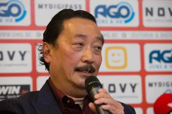 Malaysian tycoon Vincent Tan hikes direct stake in Berjaya Corp after share sales 1 Vincent Tan pictured during a press conference, May 21, 2015. Photo by Belga via AFP