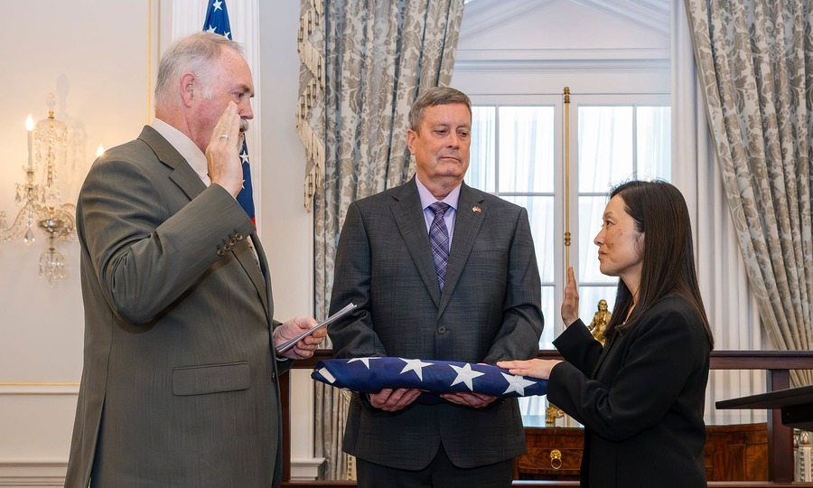 Jennifer Wicks McNamara sworn in as first-ever female US ambassador to Vietnam