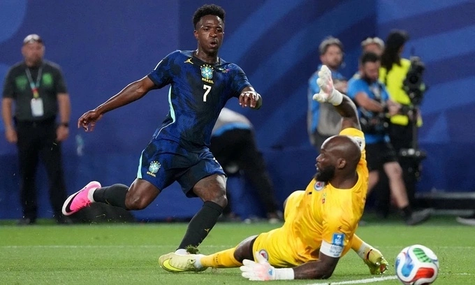 Vinicius stars as Brazil beat Haiti 3-0 to strengthen World Cup hopes