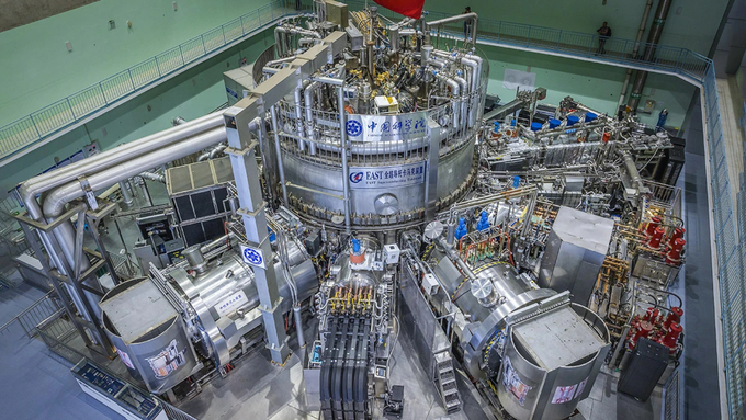 EAST fusion-research tokamak at the Chinese Academy of Science’s Institute of Plasma Physics (ASIPP) in Hefei, China. Photo courtesy of ASIPP