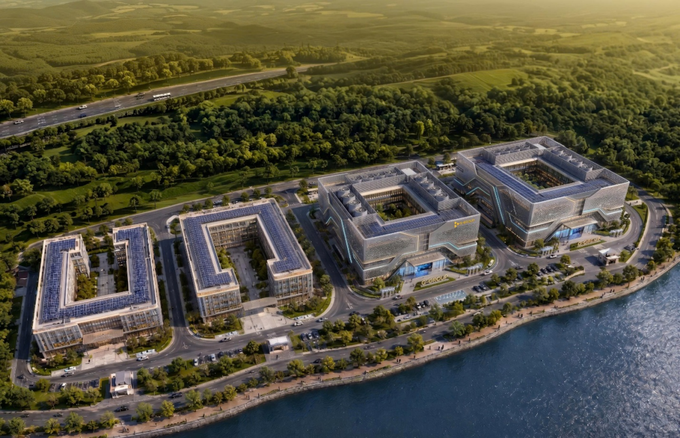 Architectural rendering of the G-Campus project. Photo courtesy of G-Group