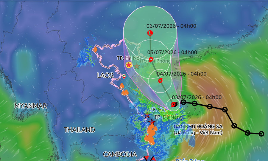 Storm Maysak forms off Vietnam's coast, may hit Ha Long Bay area