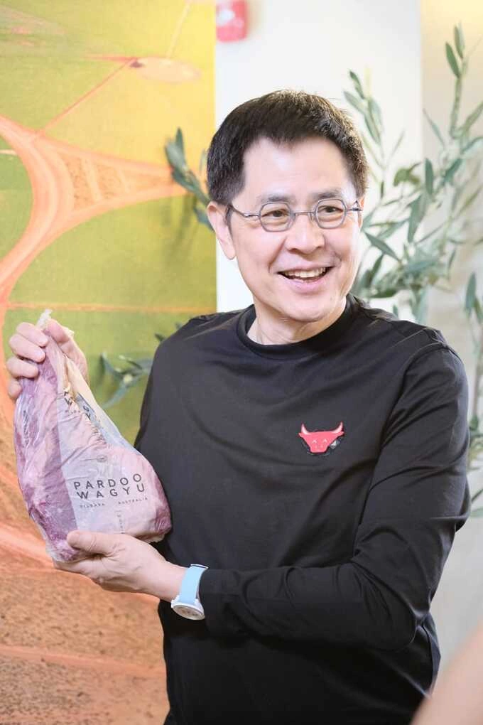 Bruce Cheung, founder of Pardoo Wagyu. Photo from Bidfoods website