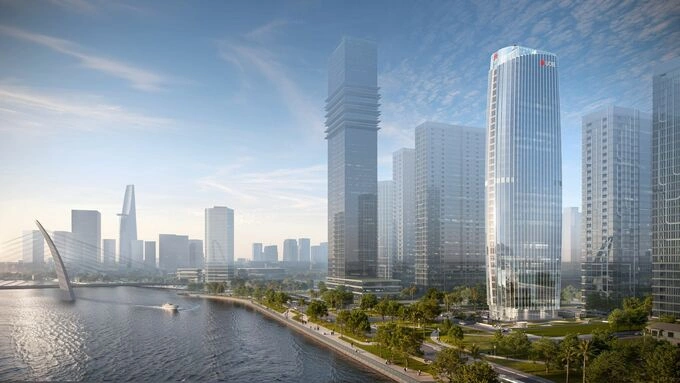 Artist’s impression of UOB Plaza HCMC. Photo courtesy of the bank