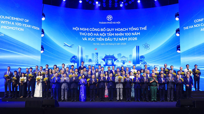 Hanoi announced 276 projects calling for investment in key sectors at a conference on June 29, 2026. Photo courtesy of the organizers