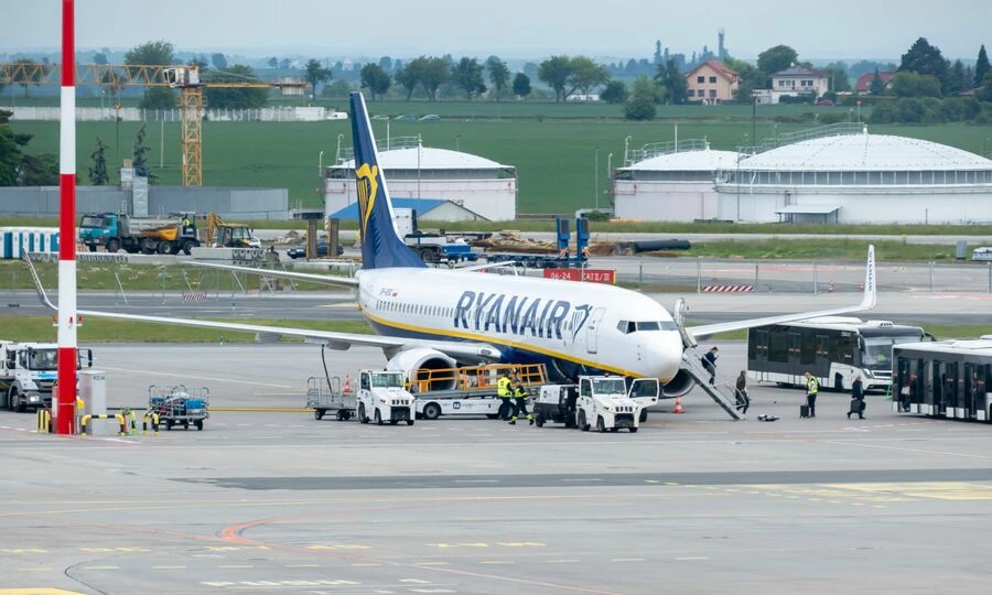 Ryanair passenger nearly sucked out as window detaches on Greece-Germany flight