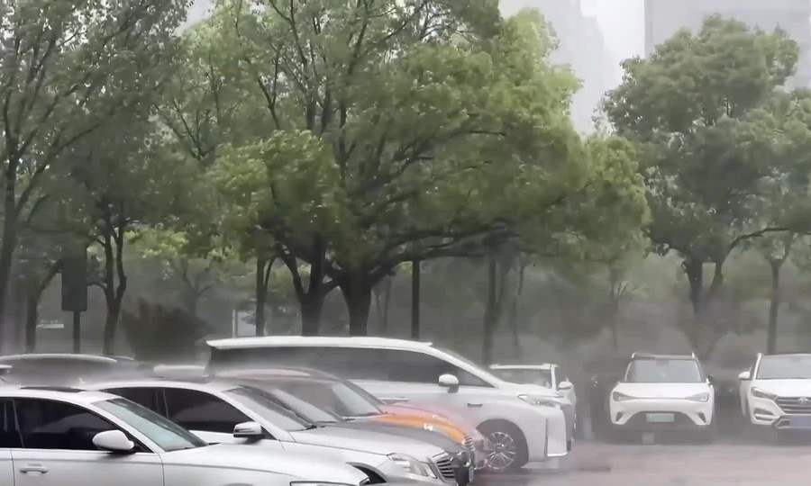 Typhoon Bavi weakens but still brings strong winds and rain to China