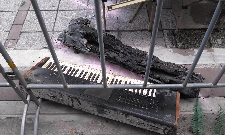 Bangkok bar reduced to ruins after fire leaves 27 dead