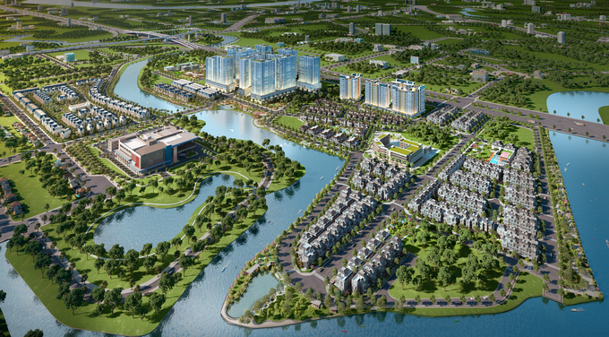 Artists impression of Gladia Heights, part of a 60-hectare integrated township near Thu Thiem. Photo courtesy of the developer
